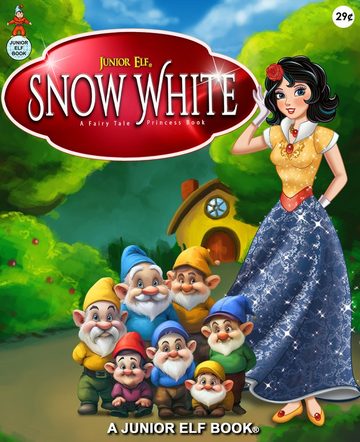 Snow White Junior Elf storybook cover