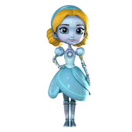 Robo Cinderella placed in the room